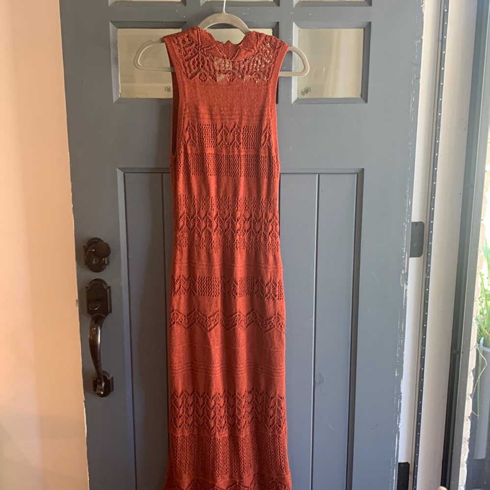 By Anthropologie crochet dress